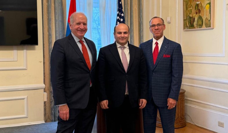 Նարեկ Մկրտչյանը «Save Armenia»-ի նախագահի և Սթիվեն Վագների հետ քննարկել է համագործակցության հեռանկարները