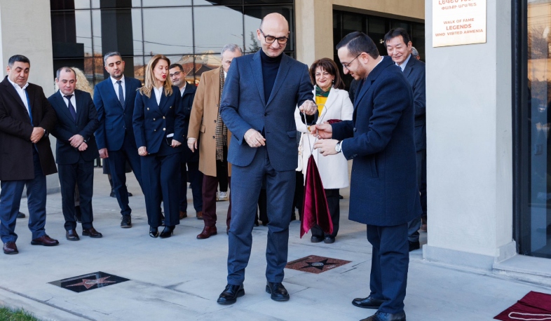 Ինժեներական քաղաքի փառքի արահետում բացվել են Global High-Tech պետական մրցանակի 3 դափնեկիրների աստղերը