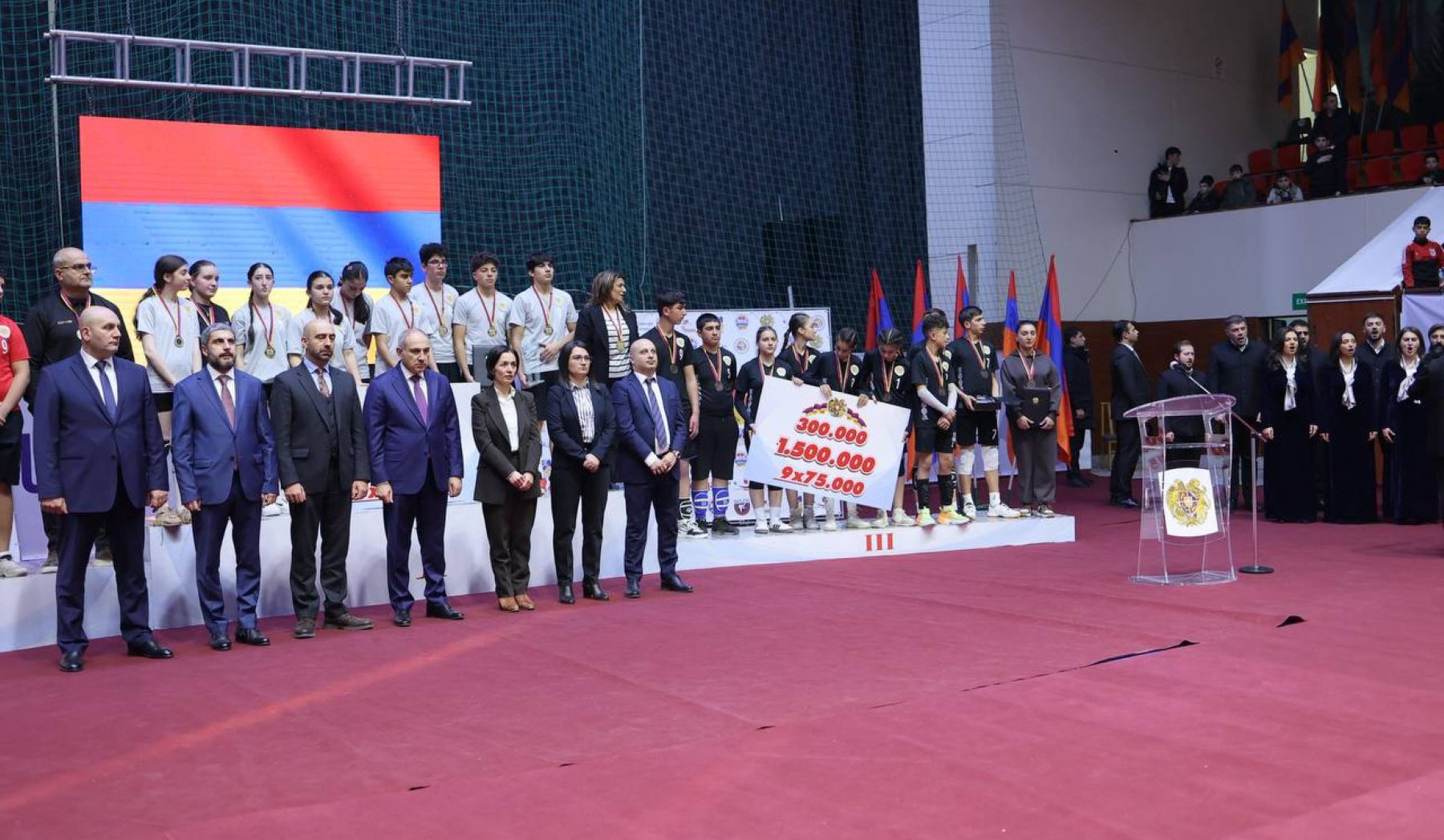 Ամփոփվել է Դպրոցականների վոլեյբոլի լիգան. 1-ին տեղում Երևանի թիվ 177 հիմնական դպրոցն է