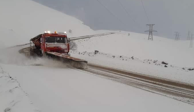 Սպիտակի ոլորանները փակ են կցորդով տրանսպորտային միջոցների համար. Գորիսում մառախուղ է