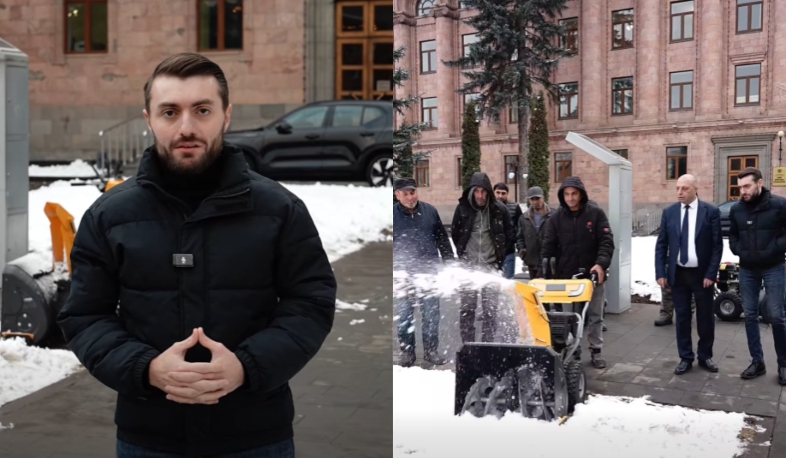 4 գործարար, չմերժելով խնդրանքս, ձեռք են բերել և Վանաձոր համայնքին նվիրաբերել մայթեր մաքրող սարքեր. մարզպետ