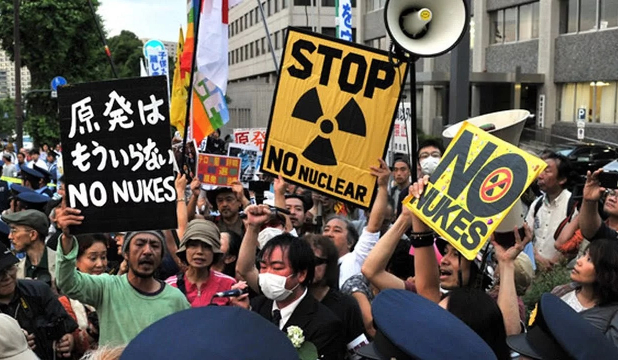 Տոկիոյում ցուցարարները բողոքում են Նիիգատայի պրեֆեկտուրայում ատոմակայանը վերագործարկելու որոշման դեմ