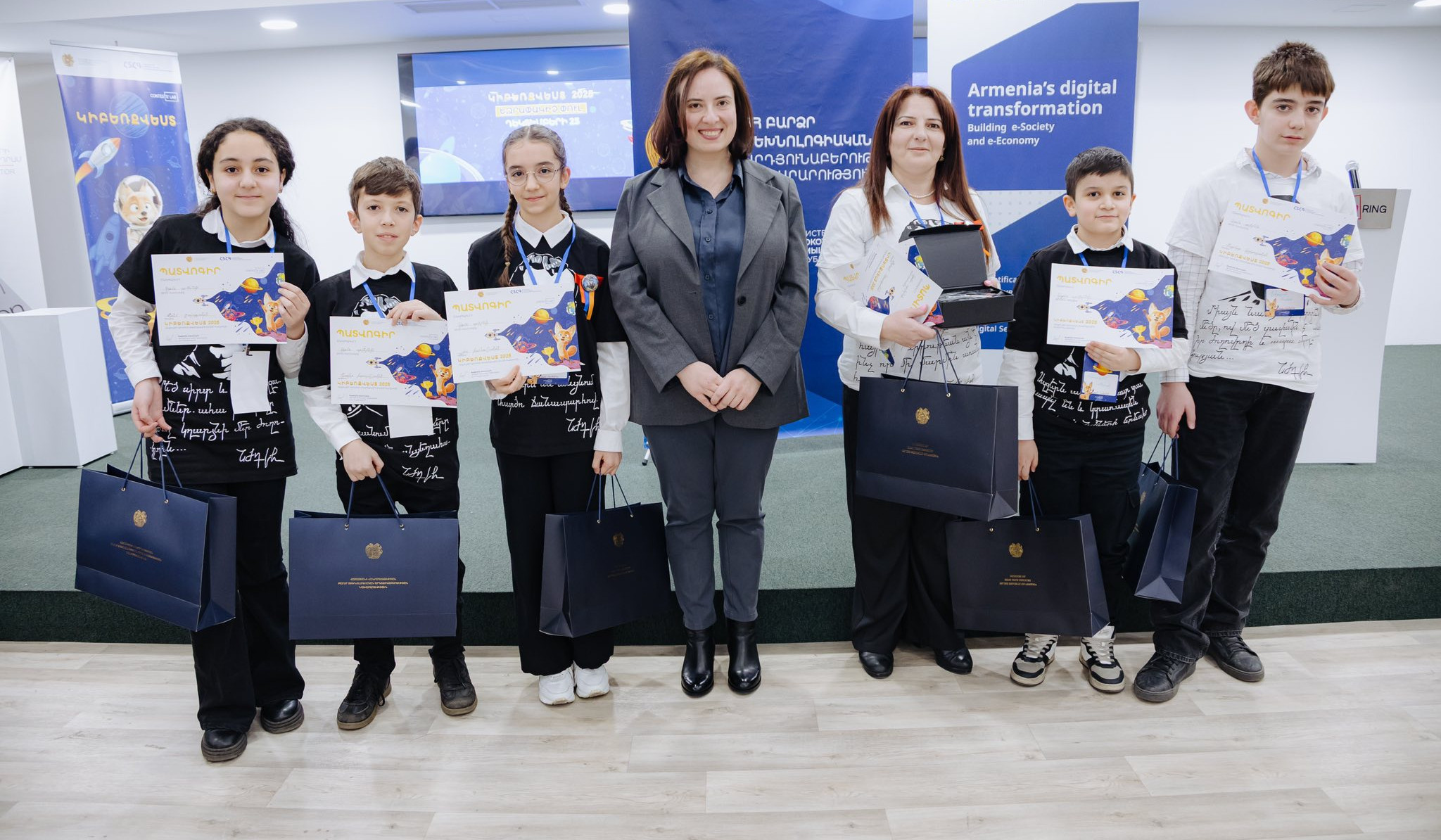 Աշակերտական «ԿիբեռՔվեստ» մրցույթն ամփոփել է արդյունքները․ հայտնի են հաղթող թիմերը