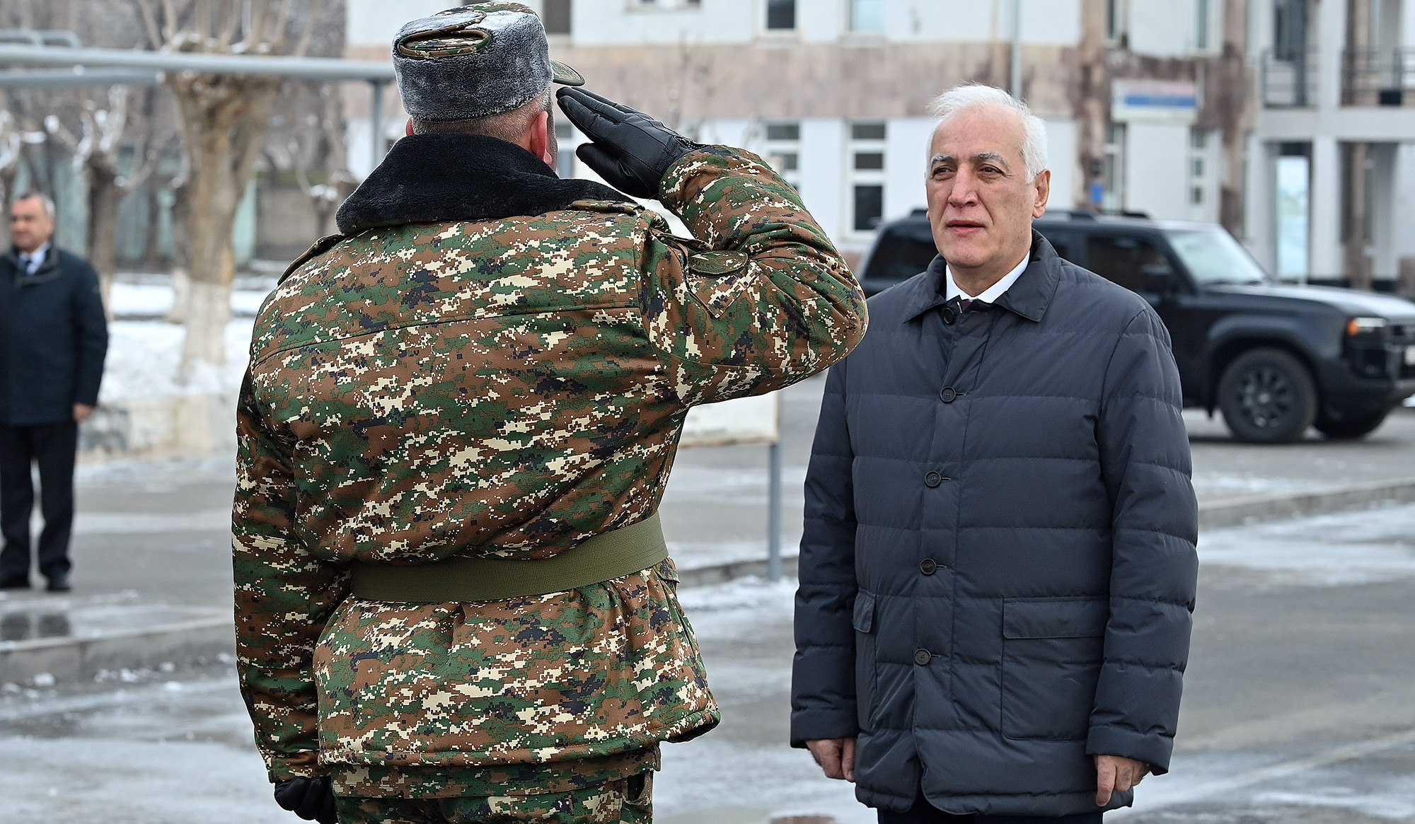 Հանրապետության նախագահն այցելել է զորամաս