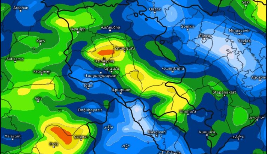 Հանրապետության առանձին հատվածներում հնարավոր են ամսական նորմայի չափ տեղումներ․ Ազիզյան