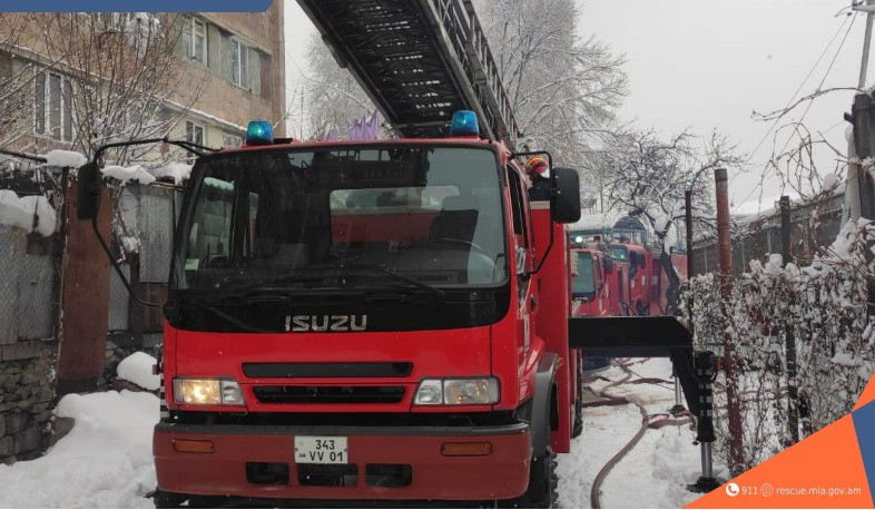 Երևանի բնակարաններից մեկում բռնկված հրդեհը մարվել է