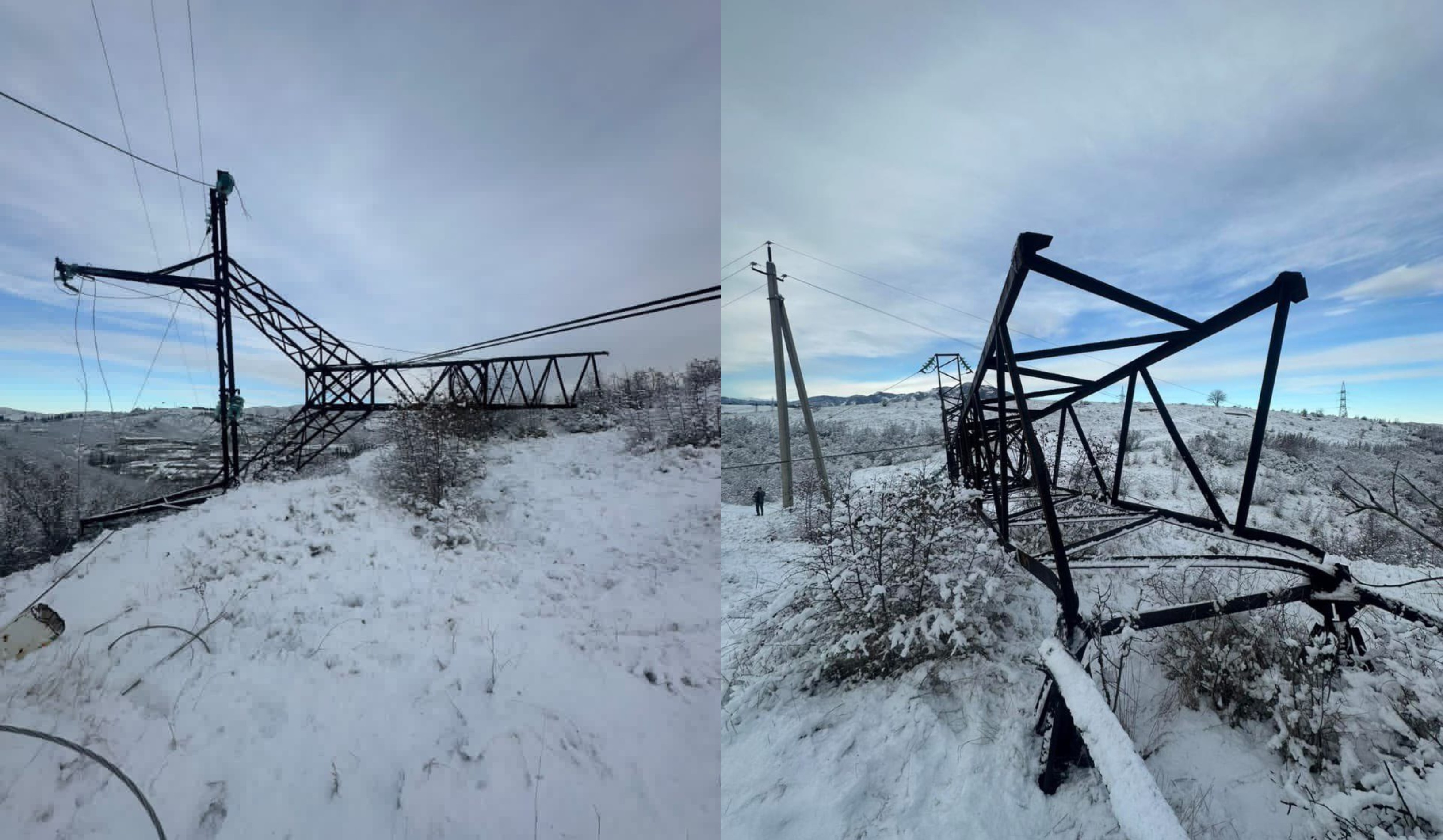 Առատ ձյան հետևանքով տասնյակ բնակավայրեր հոսանքազրկված են. ՀԷՑ-ը ինտենսիվ աշխատանքներ է իրականացնում