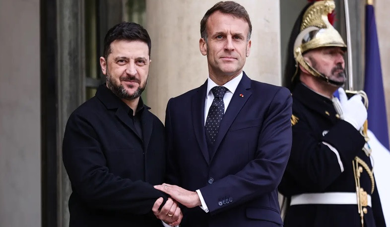 Զելենսկին ու Մակրոնը քննարկել են Ուկրաինայի անվտանգության երաշխիքների հարցը