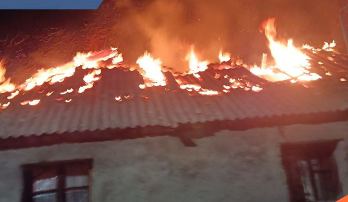 Հրդեհ Օձուն գյուղում