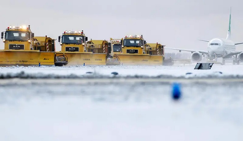 Ձյան առատ տեղումներ Եվրոպայում. կան զոհեր, չեղարկվել են հարյուրավոր չվերթեր