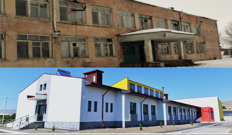 Մեր հերթական դղյակը Շիրակի մարզի Կապս գյուղում. կառուցվել է դպրոցի նոր շենք. Չախոյան