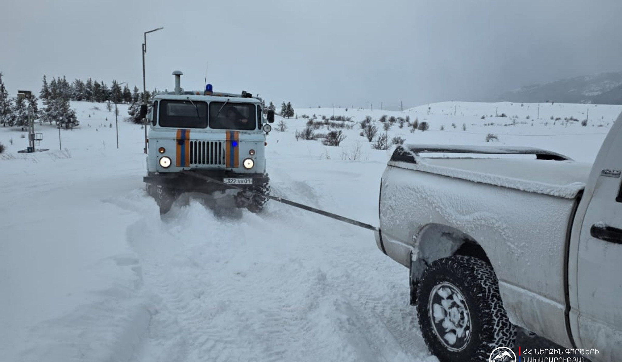 Փրկարարներն արգելափակումից դուրս են բերել 113 տրանսպորտային միջոց