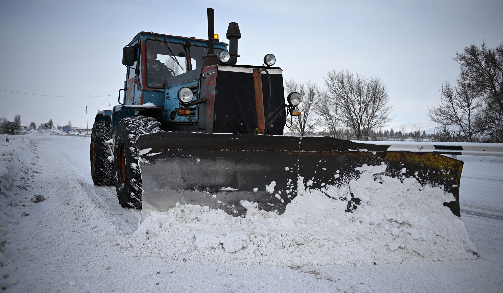 Գեղարքունիքի մարզի ավտոճանապարհների ձմեռային սպասարկման աշխատանքներ են իրականացվում