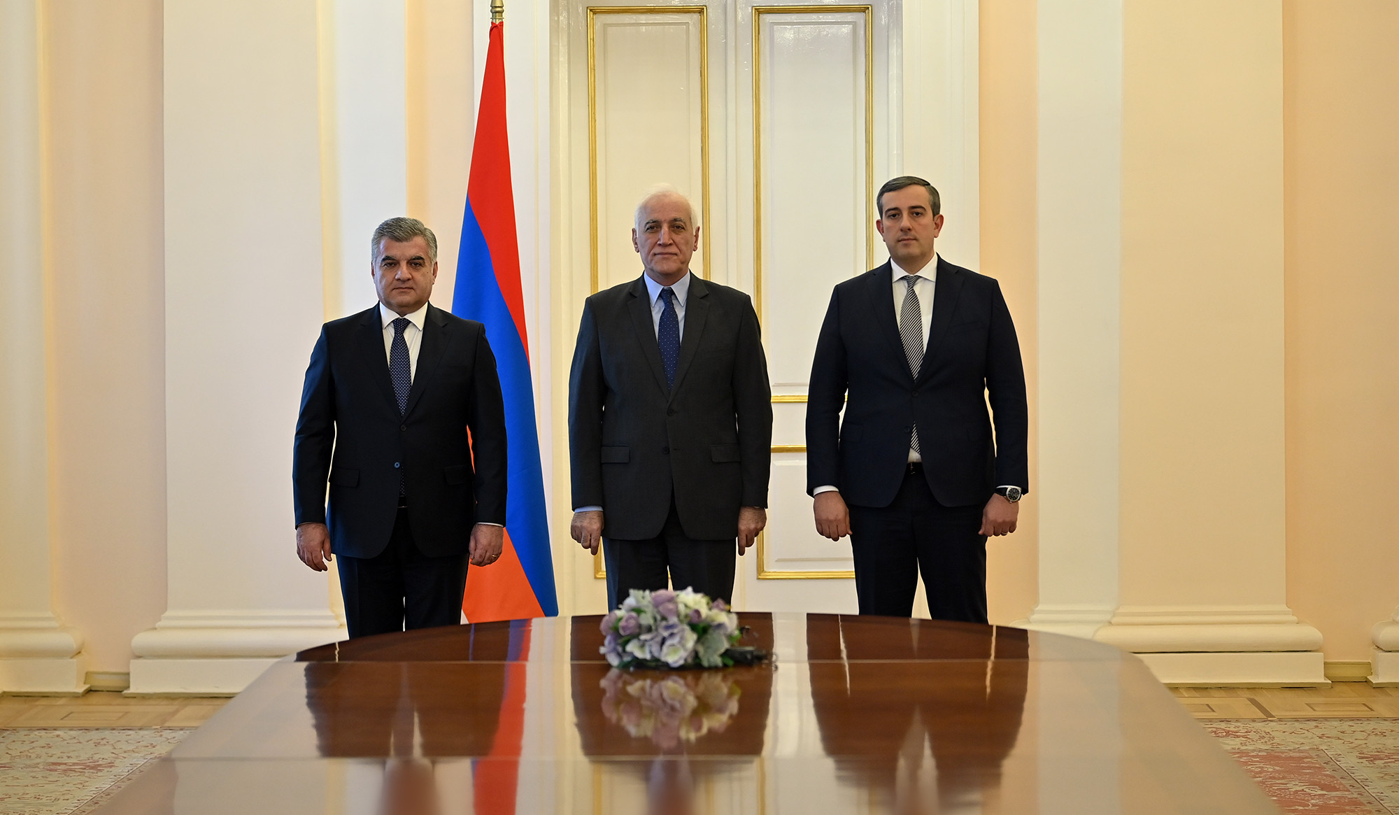 ՀՀ նախագահի նստավայրում տեղի է ունեցել դատավորի երդման արարողություն