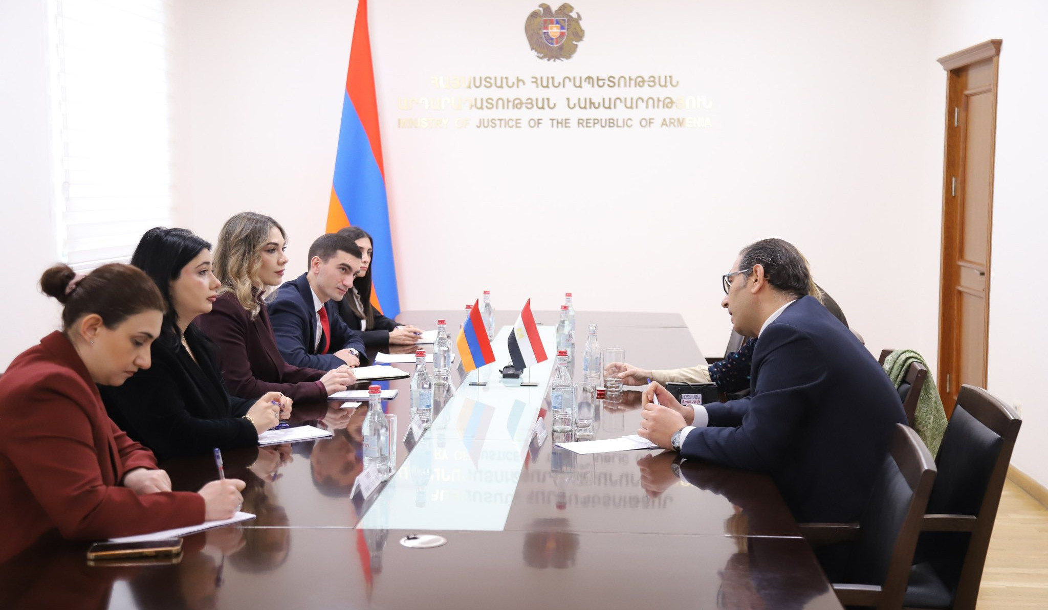 Սրբուհի Գալյանը և Եգիպտոսի դեսպանը քննարկել են իրավական փոխօգնության հարցեր