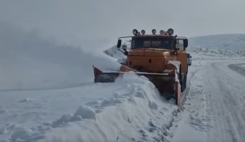 Ձնամաքրման աշխատանքներ՝ Գյումրի-Բավրա ավտոճանապարհին