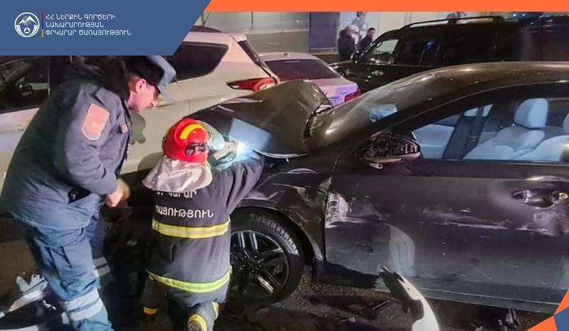 Երևանում բախվել են ավտոմեքենաներ․ կան տուժածներ