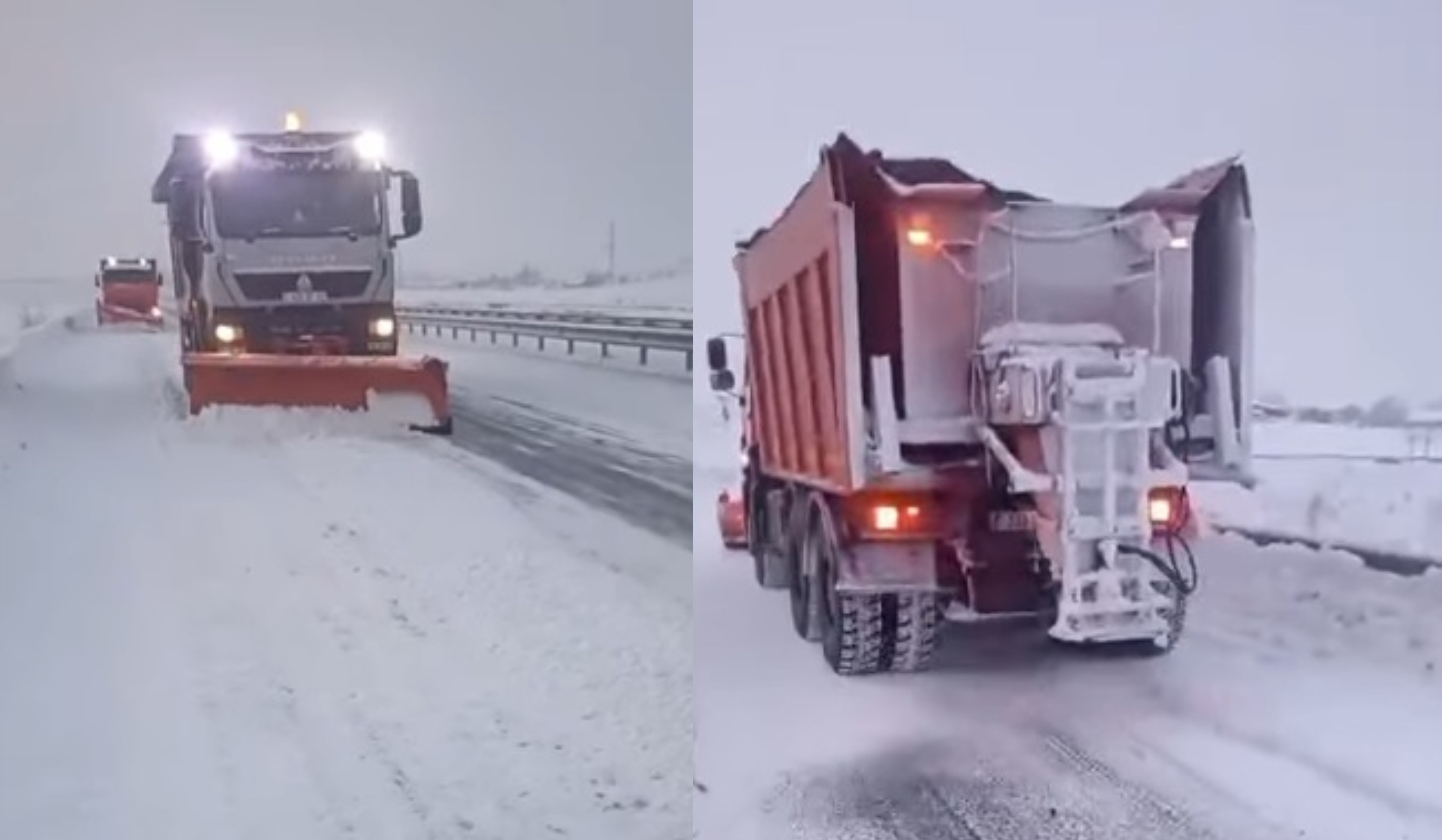 Ձմեռային սպասարկման աշխատանքներ Երևան-Գյումրի ճանապարհին