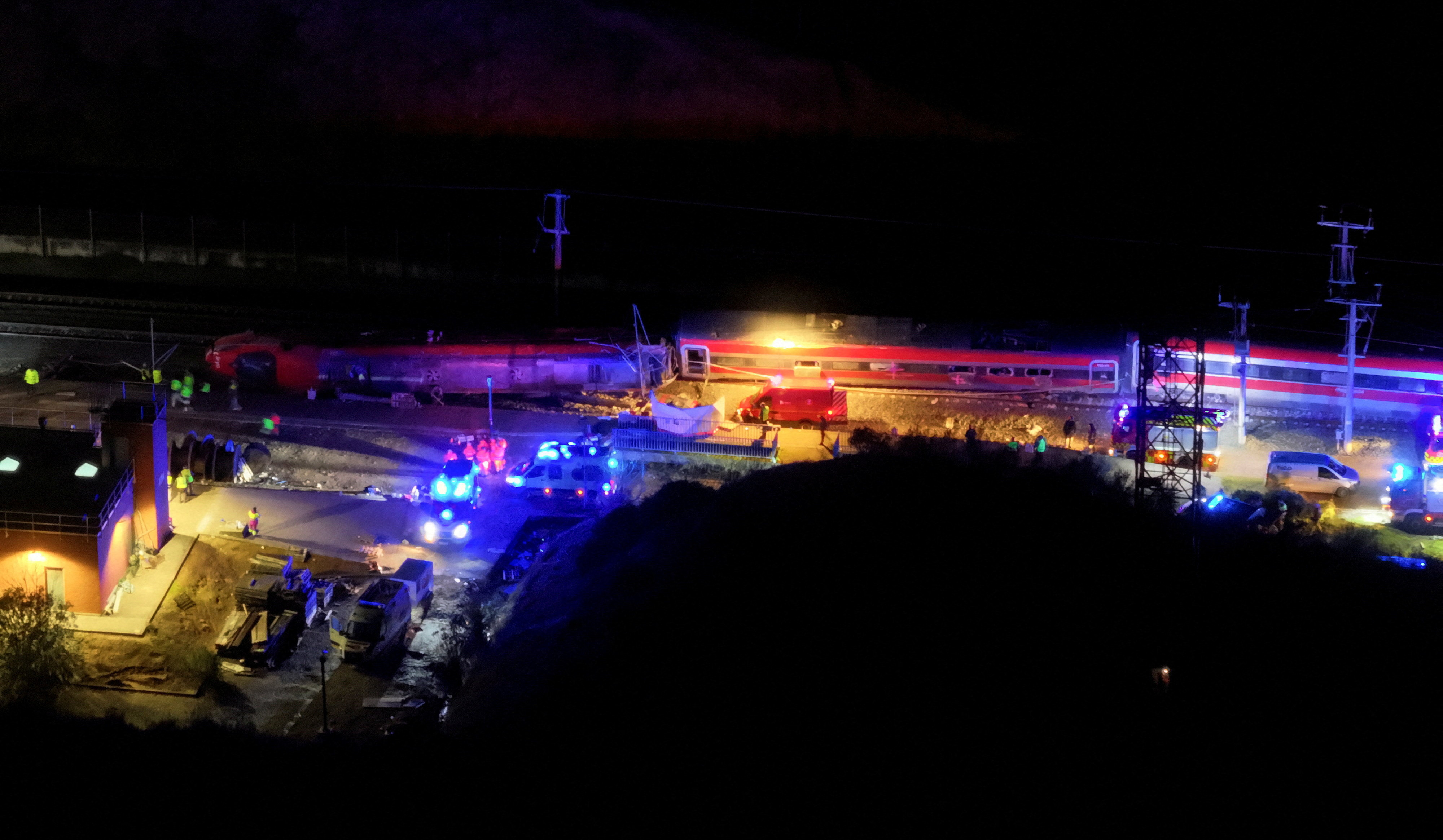 Trains cancelled in Madrid as death toll from high-speed collision in Spain rises to 39