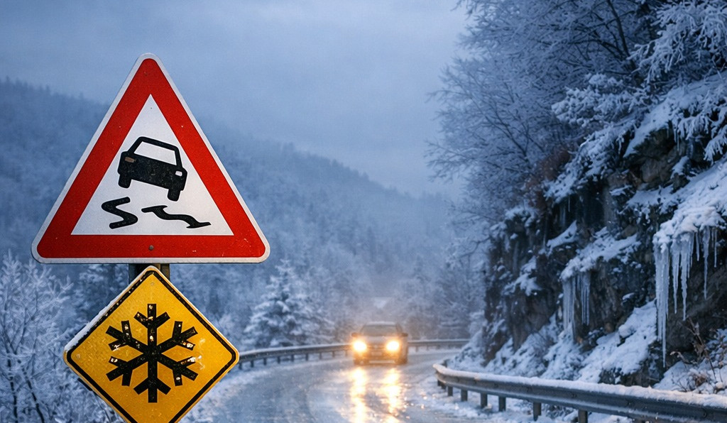 Հանրապետության բոլոր ավտոճանապարհներին սպասվում է մերկասառույց