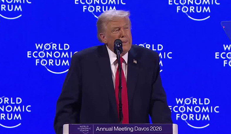 Դավոսում ելույթի ժամանակ Թրամփը կրկին խոսել է Հայաստան-Ադրբեջան կարգավորման մասին