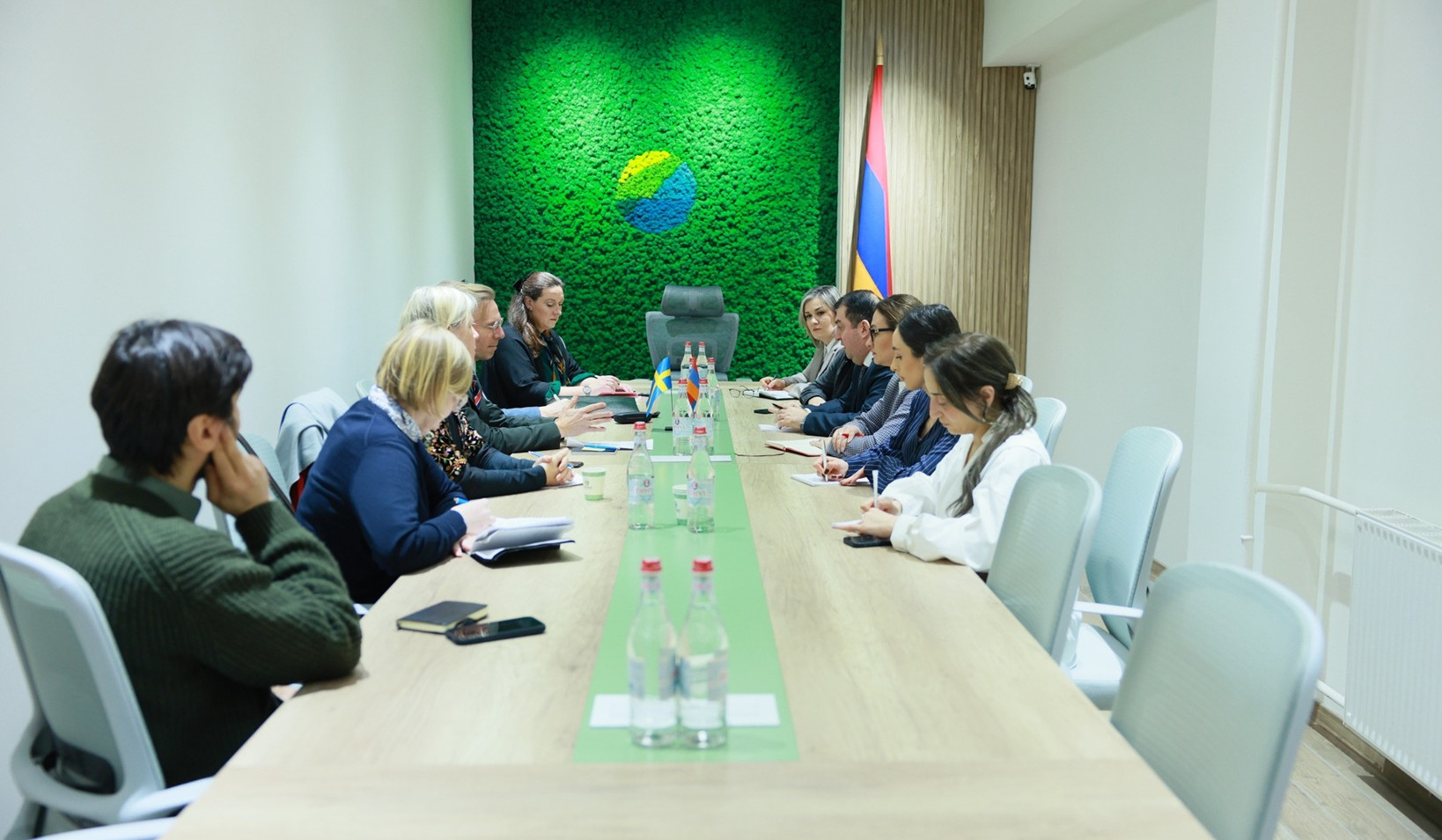 ՇՄ նախարարի տեղակալը Շվեդիայի պատվիրակությանը ներկայացրել է COP17-ի ուղղությամբ իրականացվող աշխատանքները։