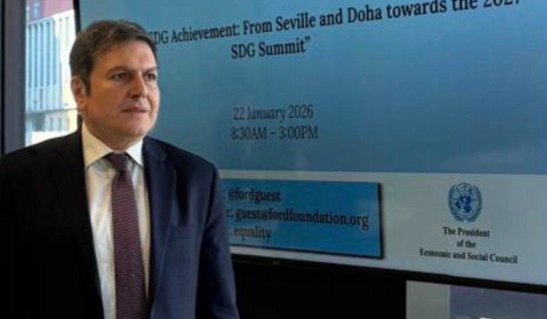 ՄԱԿ-ում ՀՀ մշտական ​​ներկայացուցիչը մասնակցել է Տնտեսական և սոցիալական խորհրդի դեսպանների համաժողովին