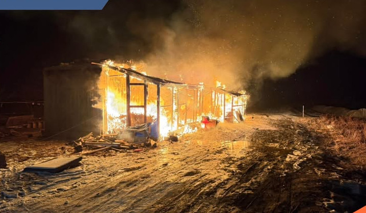 Ջրառատ գյուղում վագոն-տնակ է այրվել