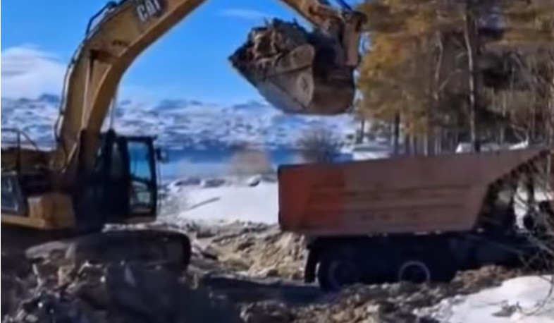 Ապօրինի կառուցապատման դեմ պայքար․ Սևանում շարունակվում են ապամոնտաժման աշխատանքները