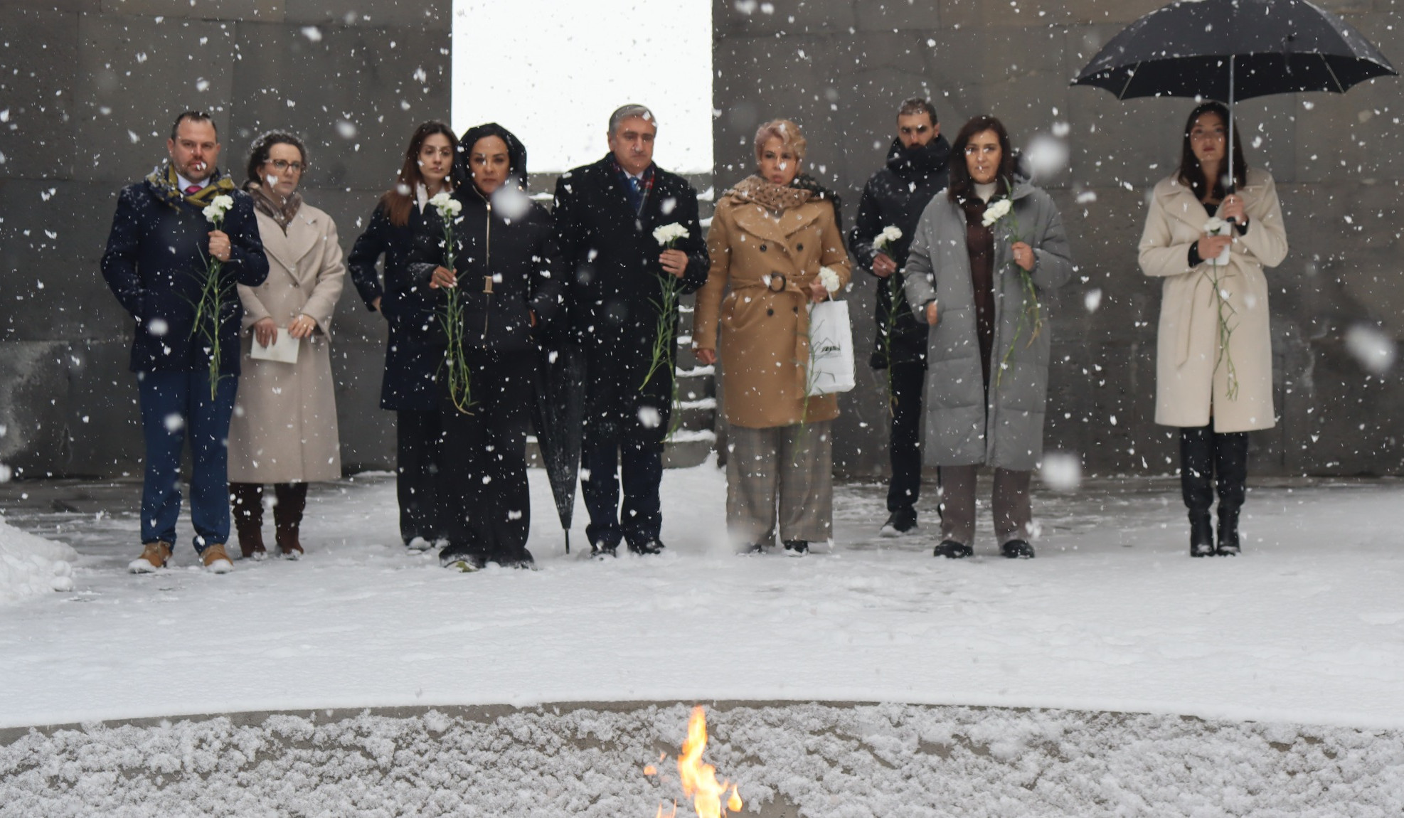 Մեքսիկա-Հայաստան բարեկամական խմբի պատվիրակությունն այցելել է Հայոց ցեղասպանության հուշահամալիր