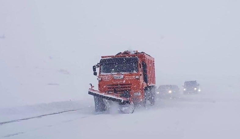 Սաստիկ բքի, տեսանելիության բացակայության պայմաններում ՀՀ ճանապարհները ժամանակ առ ժամանակ փակվում են