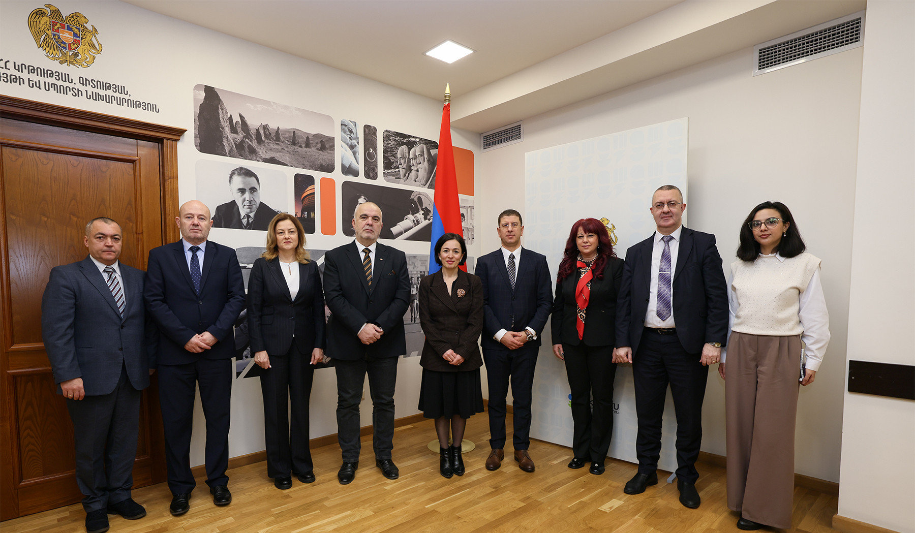 Ժաննա Անդրեասյանն ընդունել է Բուլղարիա-Հայաստան բարեկամական խմբի անդամներին