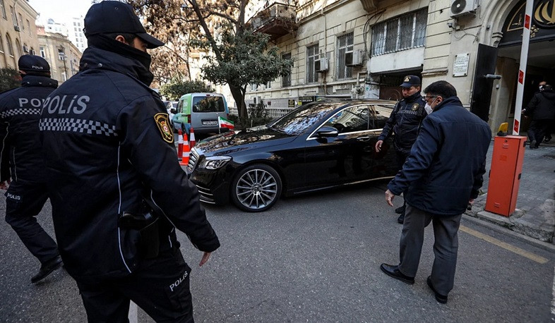 Azerbaijan arrests three men for planning embassy attack