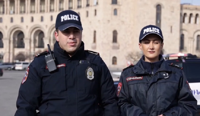 ՆԳՆ պարեկային ծառայության աշխատակիցների շնորհավորանքը՝ ՀՀ բանակի կազմավորման 34-րդ տարեդարձի առթիվ