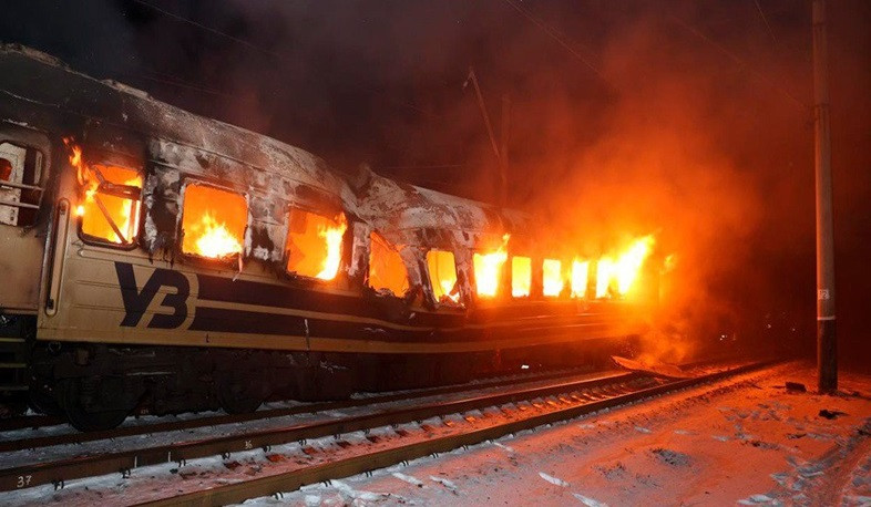 Ռուսական բանակը հարվածել է ուկրաինական մարդատար գնացքին, կան զոհեր