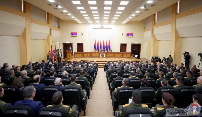 Հայրենիքի անվտանգության և պաշտպանության գործում ներդրած ավանդի համար մի խումբ զինծառայողներ պարգևատրվել են ՀՀ վարչապետի հուշամեդալով, պատվոգրերով