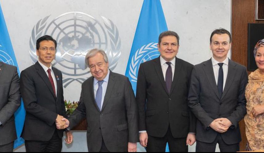 Պարույր Հովհաննիսյան–Գուտերեշ հանդիպում՝ գլոբալ մարտահրավերների շուրջ