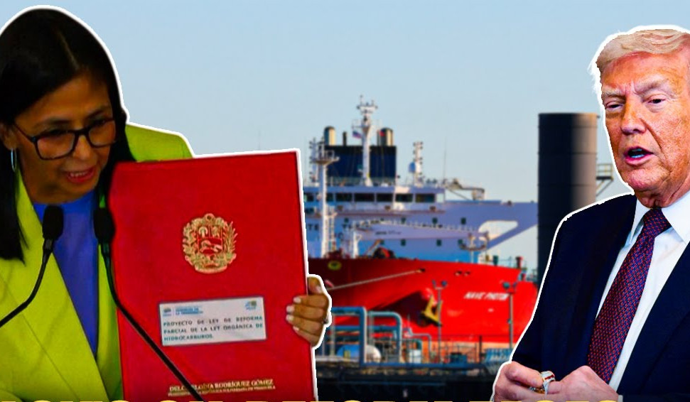 Venezuela’s Rodriguez signs oil law reform, says Trump will lift airspace restrictions