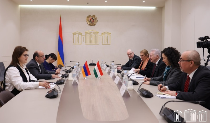 ԱԺ-ում Հունգարիայի ԱԺ պատվիրակության հետ հանդիպմանը քննարկվել են երկու երկրների երկխոսության զարգացման հեռանկարները
