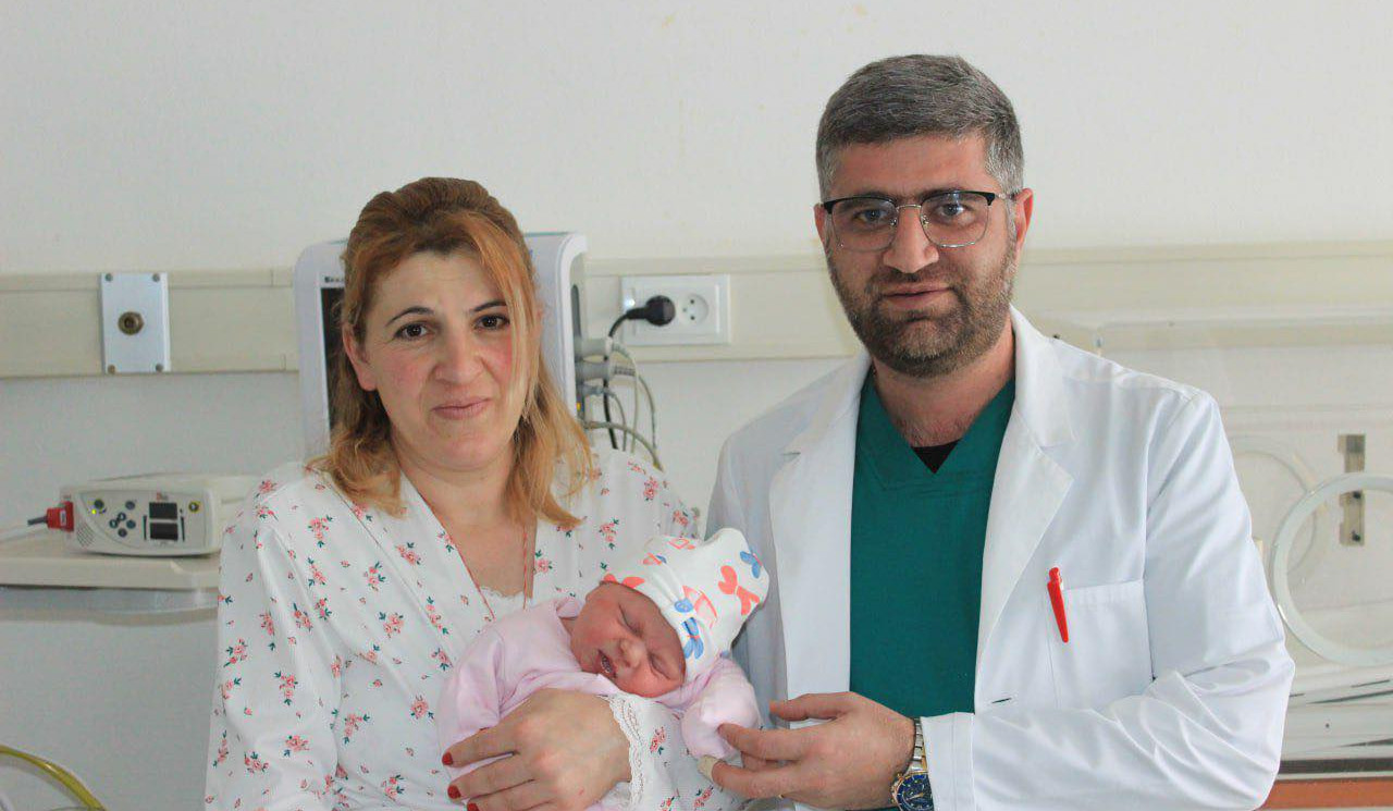 Սպիտակի ԲԿ-ում երիտասարդ ընտանիքի 7-րդ երեխան է լույս աշխարհ եկել