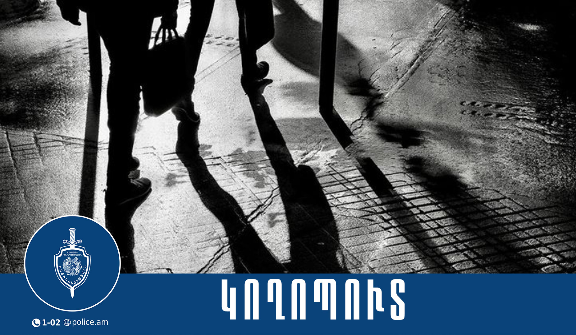 Գվարդիայի ծառայողները կողոպուտի կասկածանքով ձերբակալել են երկու երիտասարդի