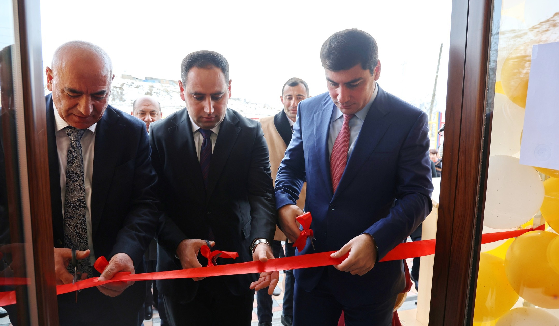 Դավիթ Խուդաթյանը մասնակցել է Արենի համայնքի Ելփին բնակավայրի նորակառույց մանկապարտեզի բացմանը