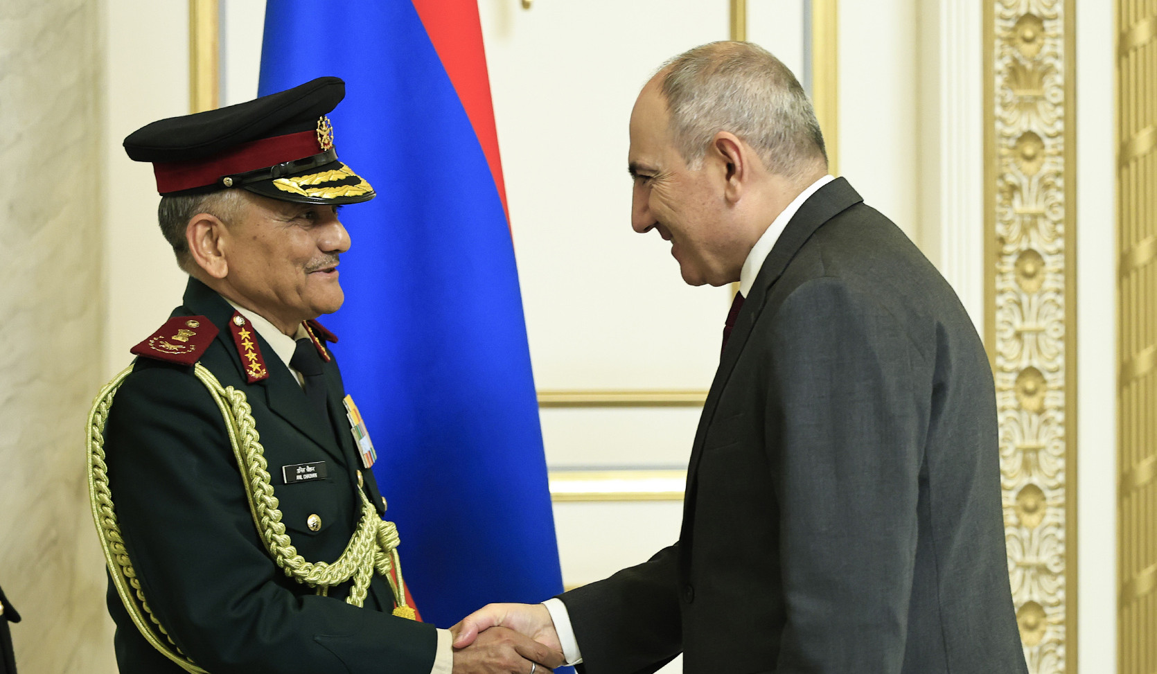 Վարչապետն ու Հնդկաստանի ԶՈՒ պաշտպանության շտաբի պետը քննարկել են համագործակցությանը վերաբերող հարցեր