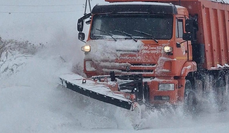 Սյունիքի մարզում ձյուն է տեղում