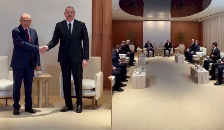 Azərbaycan prezidenti İlham Əliyevlə görüş: Baş nazir video yayımladı