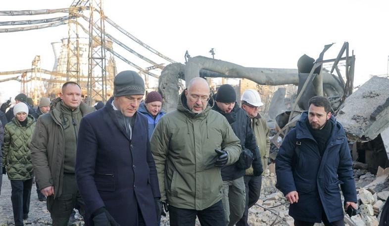 Ռուսաստանի կողմից ուժեղացող հարձակումների ֆոնին՝ Մարկ Ռյուտեն այցելել է Կիևի վնասված էներգետիկ օբյեկտ