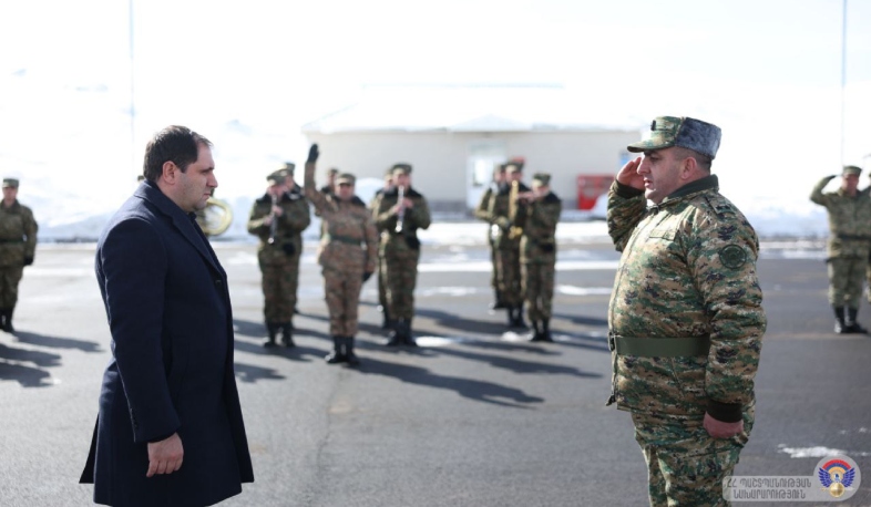 Պապիկյանը մասնակցել է նորակառույց մոդուլային տիպի զորամասի բացման հանդիսավոր արարողությանը