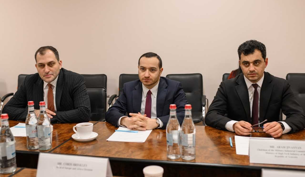 ԲՏԱ նախարարը և Shield AI ընկերության ներկայացուցիչները քննարկել են ռազմարդյունաբերության ոլորտում համագործակցության հեռանկարները