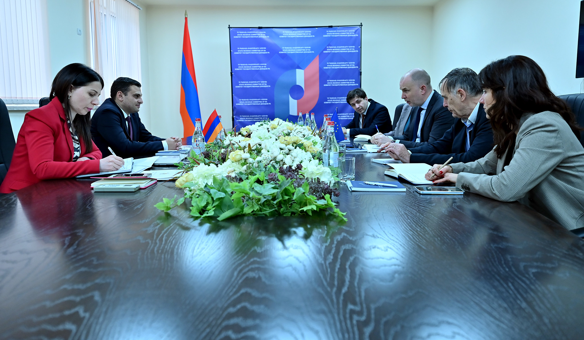 Եվրոպացի գործընկերների հետ քննարկվել են ԵՄ և ՎԶԵԲ աջակցությամբ իրականացվող մաքսային ենթակառուցվածքների արդիականացման ծրագրերը