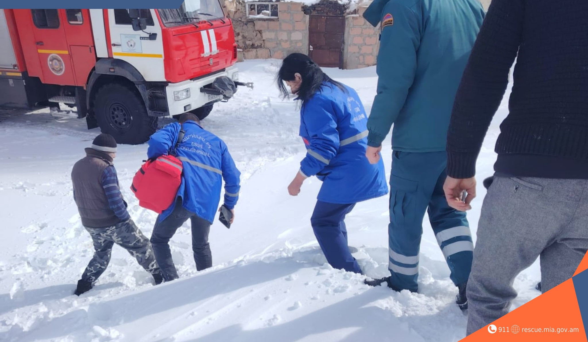 Օպերատիվ արձագանքի շնորհիվ քաղաքացու կյանքին վտանգ չի սպառնում․ օգնության են հասել փրկարարները